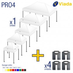 Pack Carpa Pro4 + Pesas 7Kg