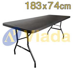 Mesa plegable rectangular básica