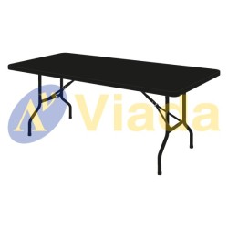Mesa plegable rectangular básica
