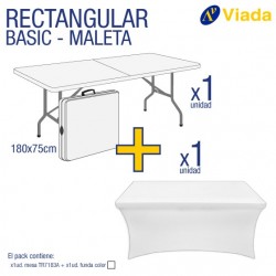 Pack mesa rect. maleta +...