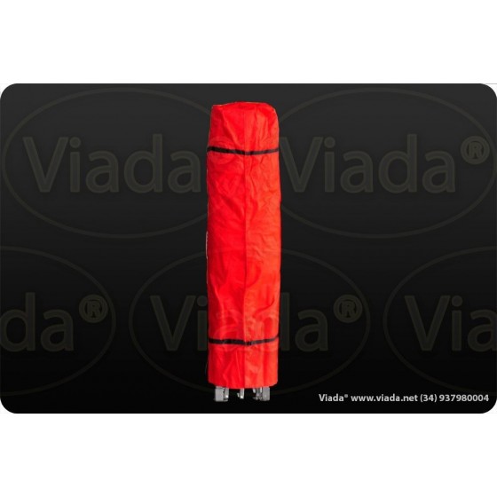 Bolsa Roja para Carpa Plegable con Velcro