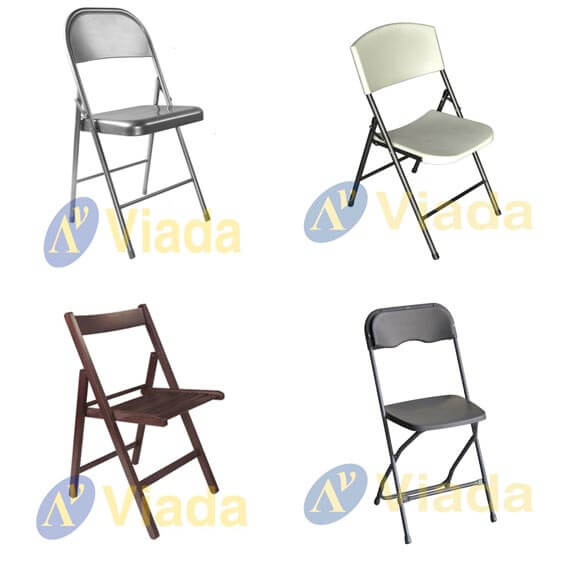 Sillas plegables viada