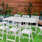 Silla Madera Blanca