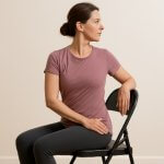 yoga silla ejercicios