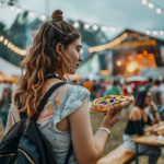 carpas plegables food trucks comida