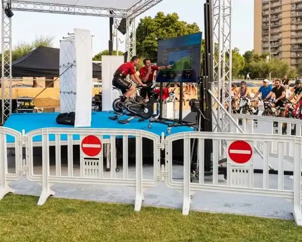 delimitar acceso restringido evento